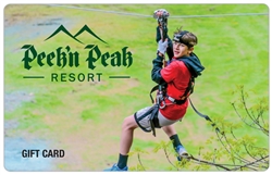 $75 Peek'n Peak Gift Card - Adventure