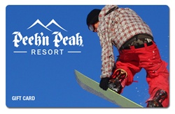 $75 Peek'n Peak Gift Card: SnowBoard